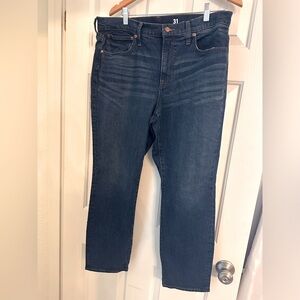 JCrew dark wash boyfriend Jean